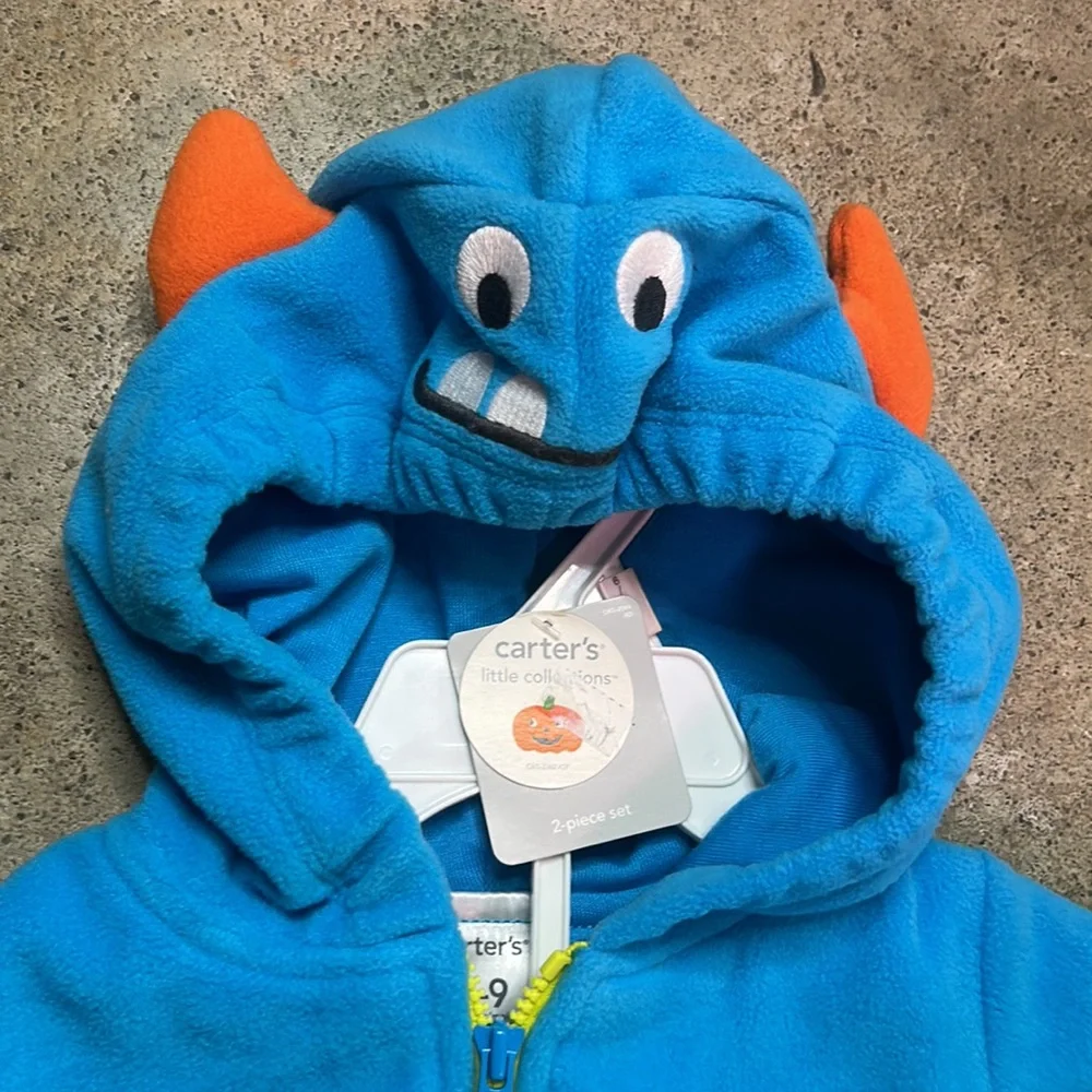 Carters Little Monster Costume 6-9 months